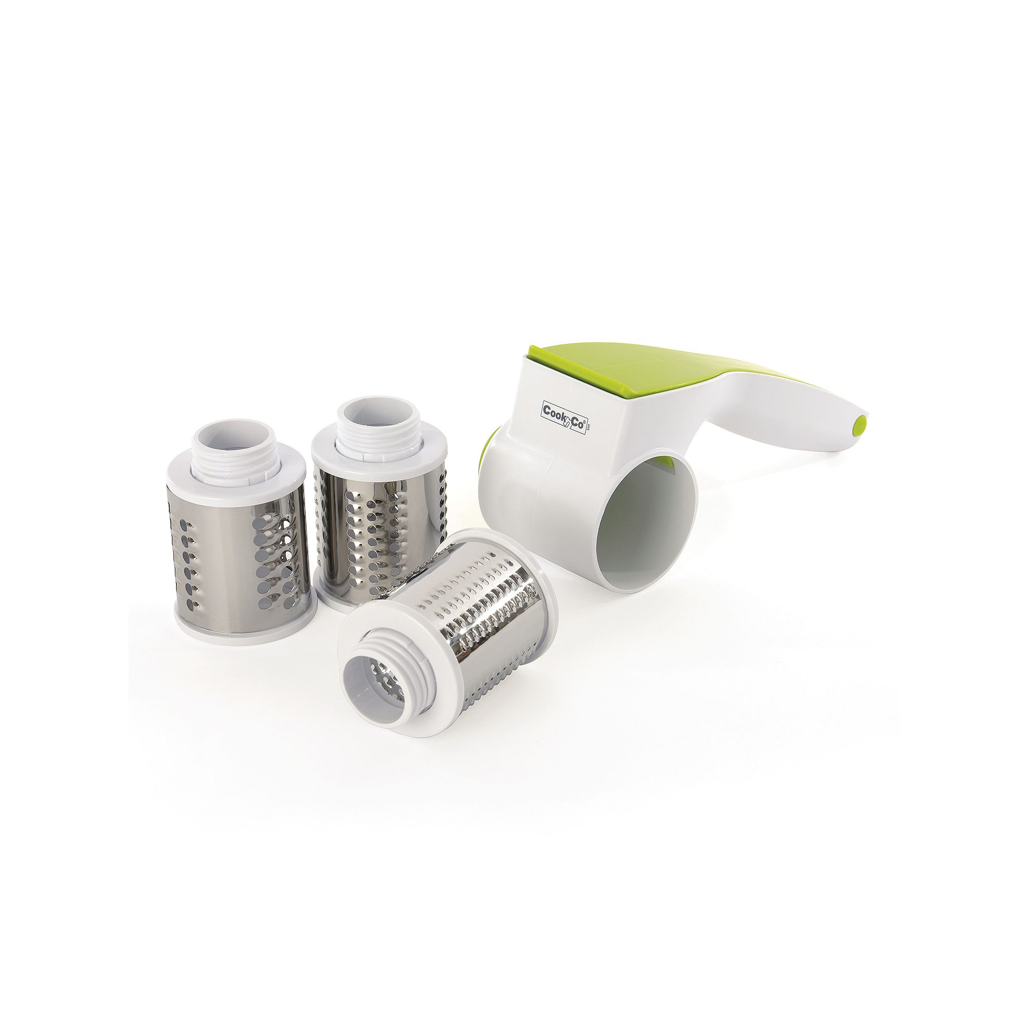 BergHOFF Cook & Co.  5-pc. Rotary Cheese Grater Set, Green White