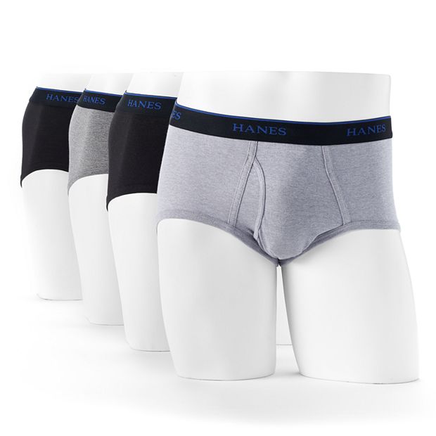 Hanes Men's 4-Pack ComfortBlend Boxer Brief with FreshIQ