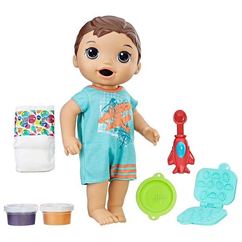 UPC 630509533763 product image for Baby Alive Snackin Luke Brunette Doll | upcitemdb.com