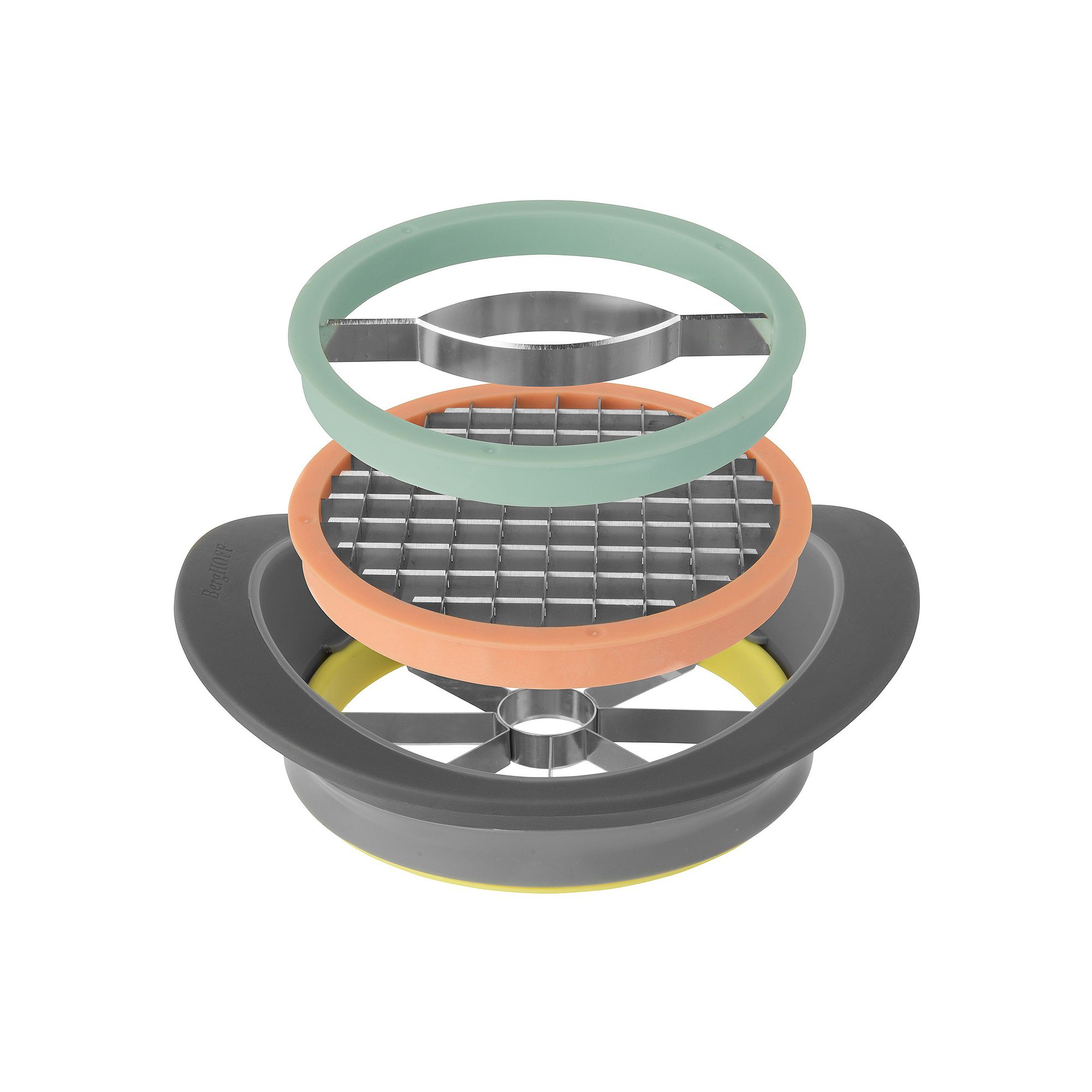 BergHOFF Leo Collection All-In-One Slicer Set, Orange Green
