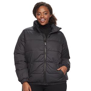 Plus Size Apt. 9® Bomber Puffer Jacket