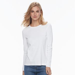 Women's Croft & Barrow® Crewneck Tee