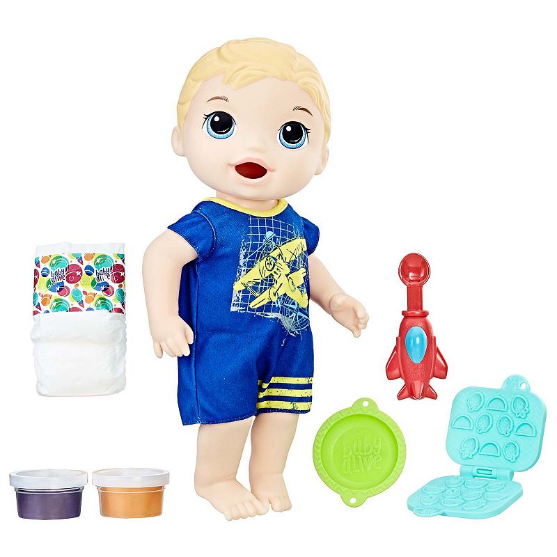 UPC 630509533732 product image for Baby Alive Snackin Luke Blonde Doll, Multicolor | upcitemdb.com