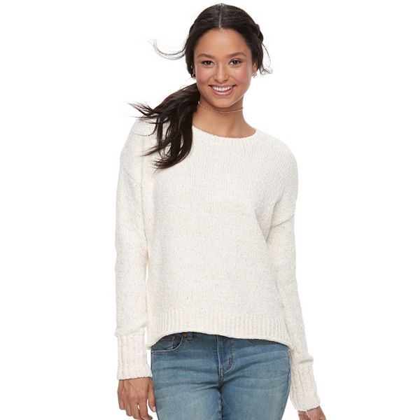 Juniors Mudd Chenille Sweater