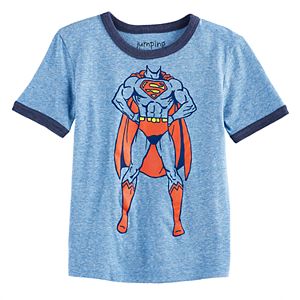 Toddler Boy Jumping Beans® DC Comics Superman Ringer Graphic Tee