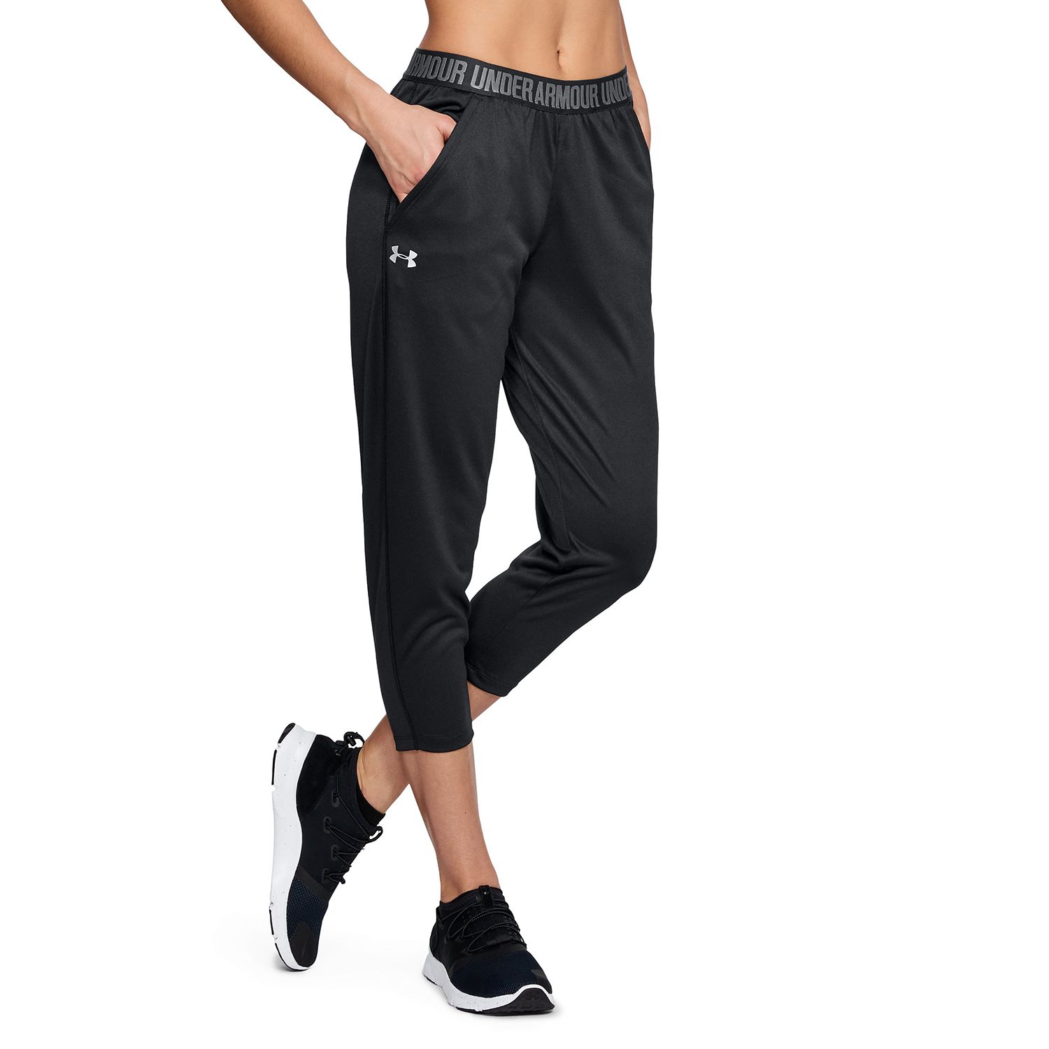 under armour cropped sweatpants