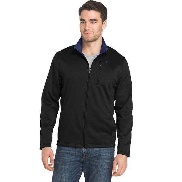 Izod fleece jacket outlet men's