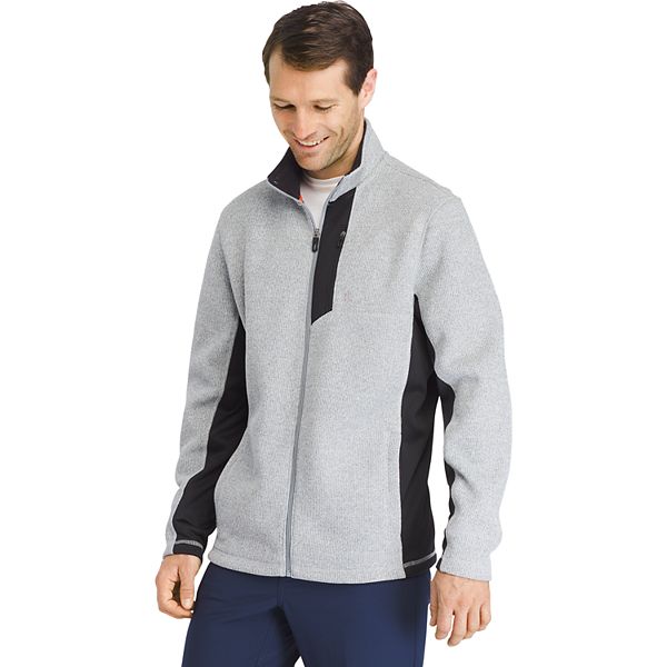 izod shaker fleece jacket