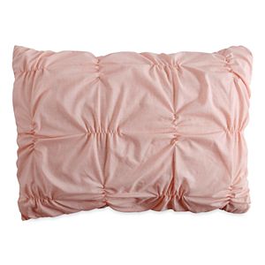 Peri Check Smocked Pillow Sham