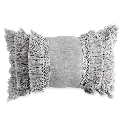 Peri Fringe Throw Pillow