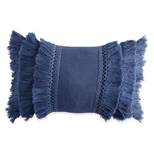 Peri Fringe Throw Pillow