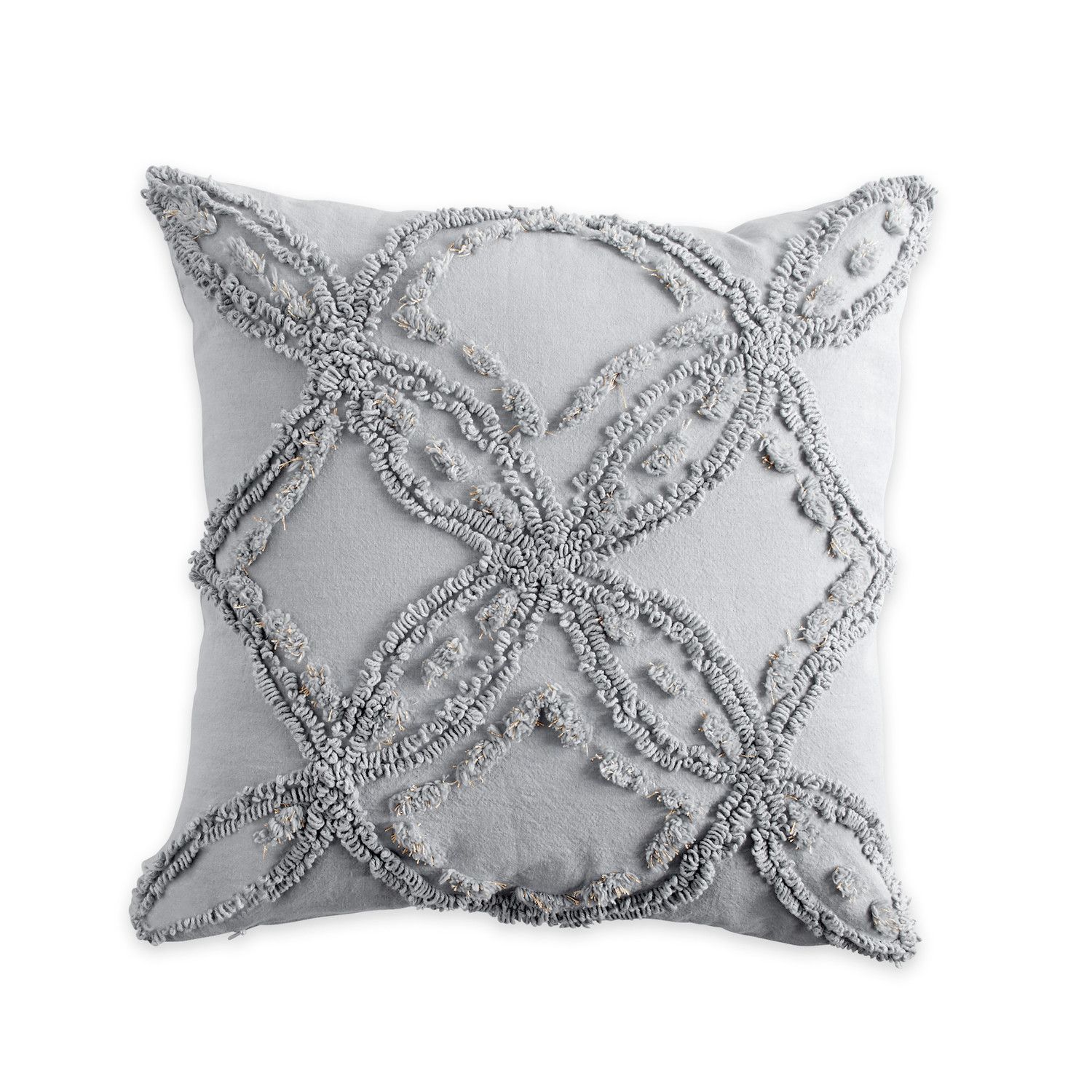 peri fringe throw pillow