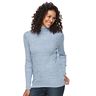 Women's Croft & Barrow® Essential Ribbed Turtleneck Sweater