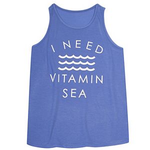 Girls 7-16 & Plus Size Harper & Elliott Trapeze Graphic Tank Top