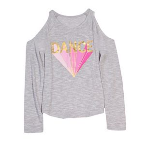 Girls 7-16 & Plus Size Harper & Elliott Cold Shoulder Graphic Tee