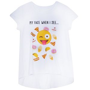 Girls 7-16 & Plus Size Harper & Elliott High-Low Graphic Tee