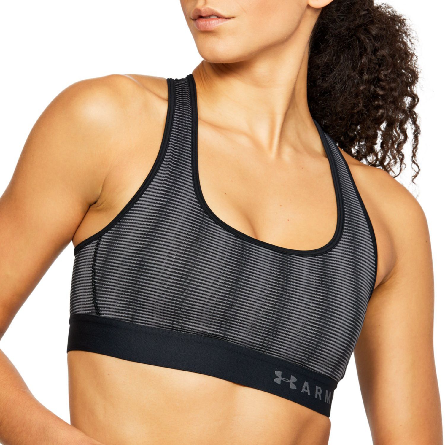 under armour mid impact sports bra