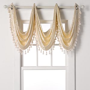 Verano Jacquard Waterfall Valance - 24'' x 24''