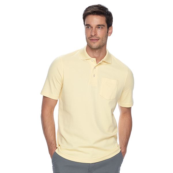 kohls mens polo shirts with pocket
