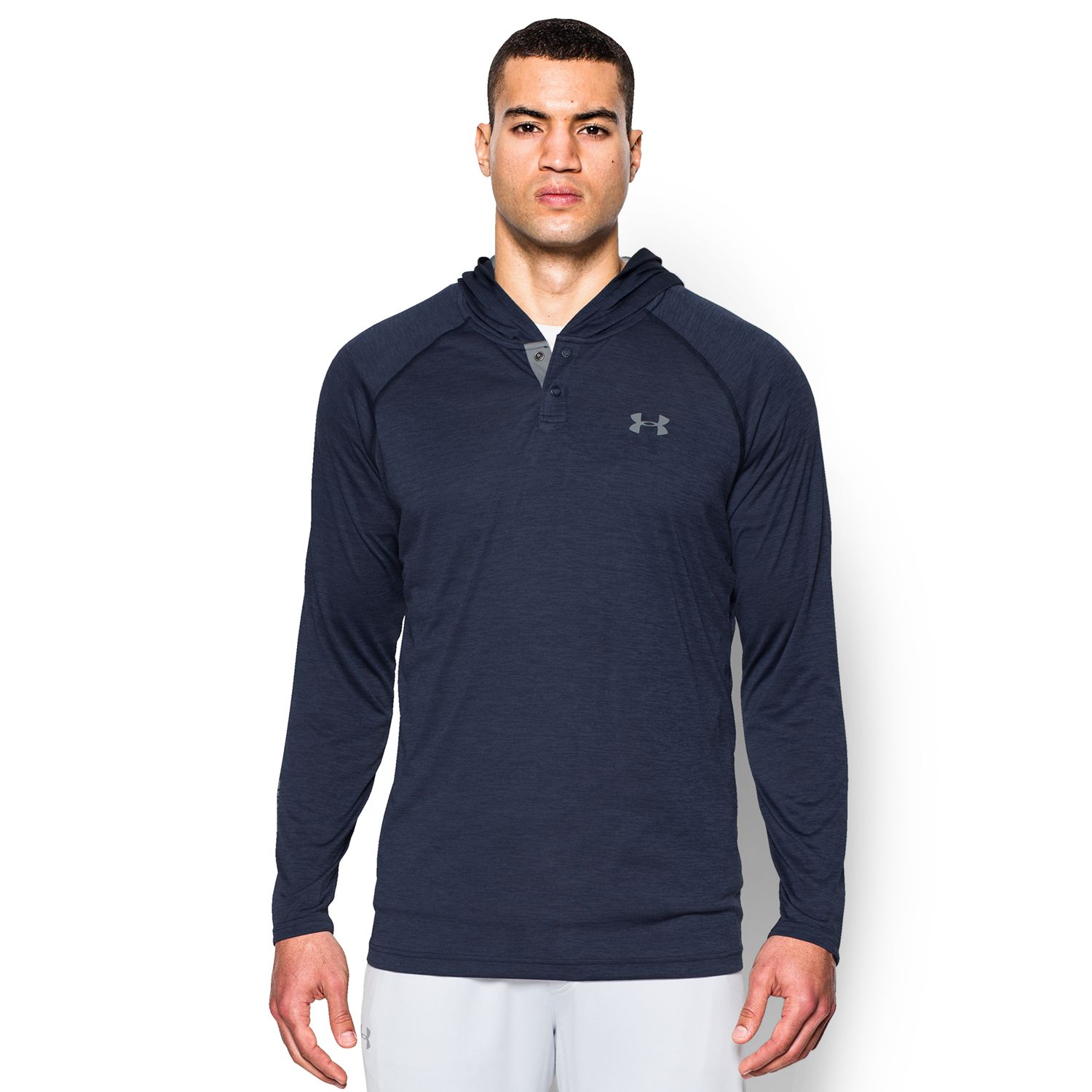 men's ua tech popover hoodie