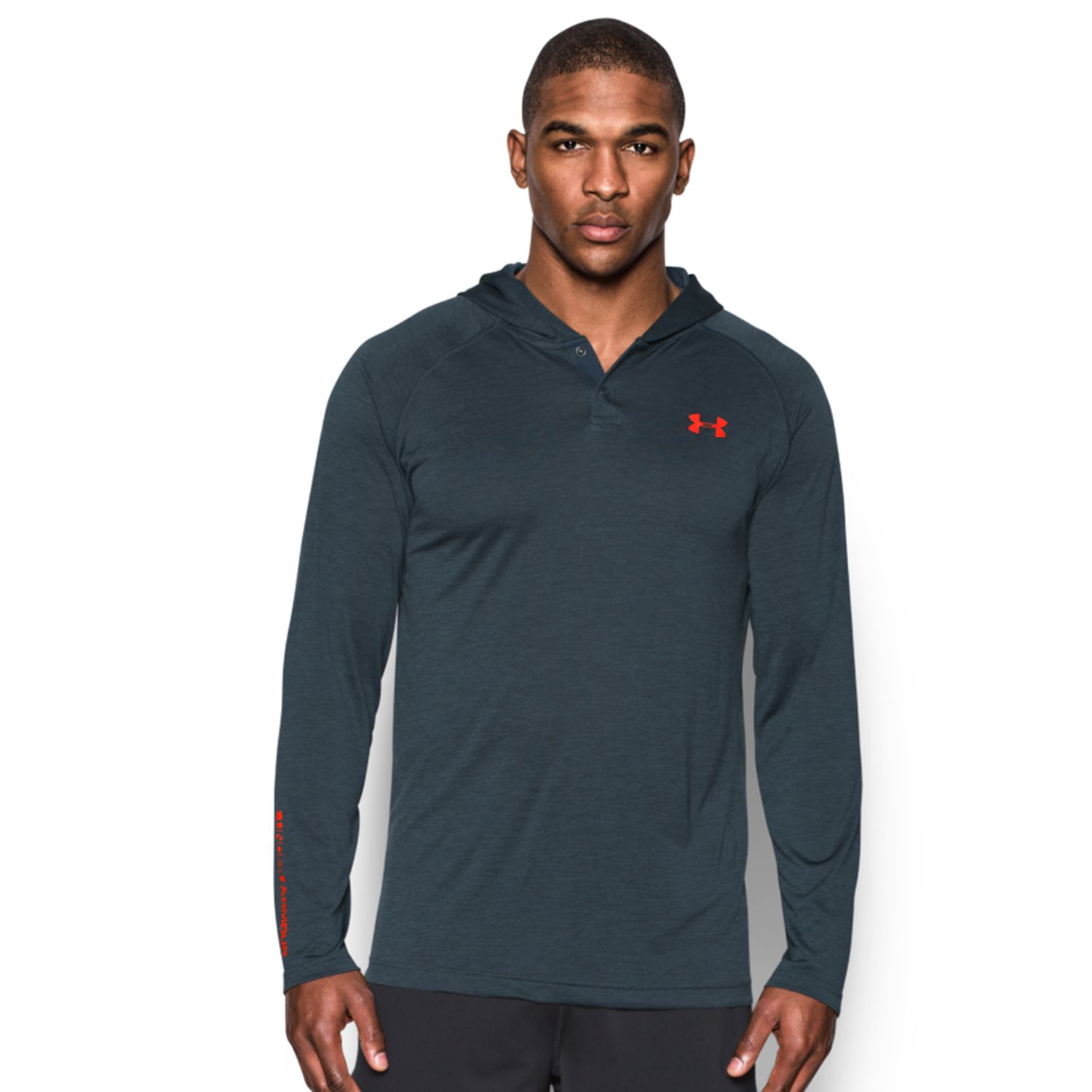 under armour henley hoodie