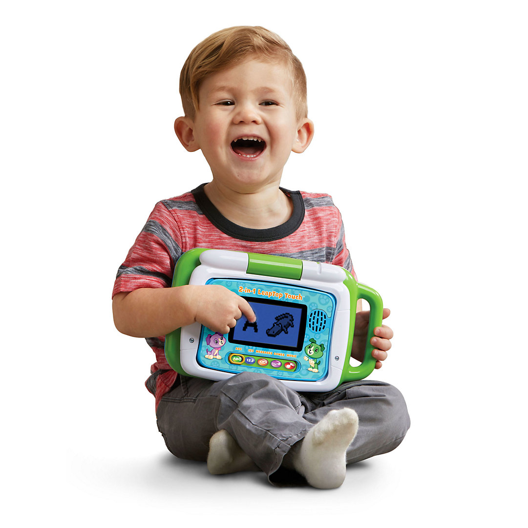 LeapFrog 2-in-1 LeapTop Touch Green Standard Packaging 