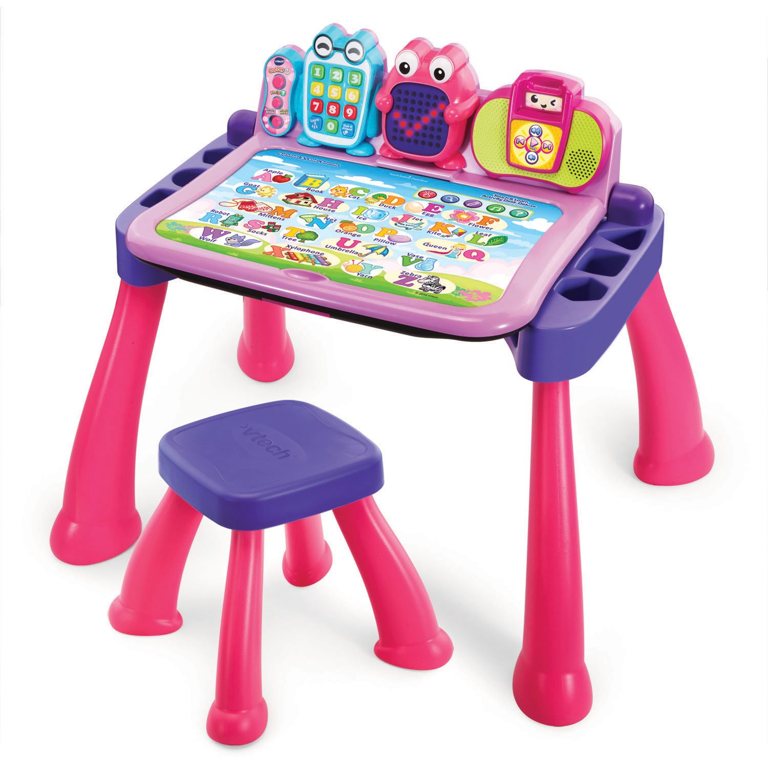 vtech star activity table pink