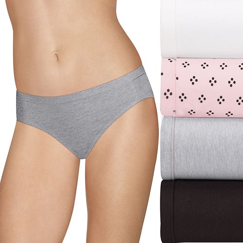 Hanes Ultimate 4pack Stretch Bikini Panties 42CSWB