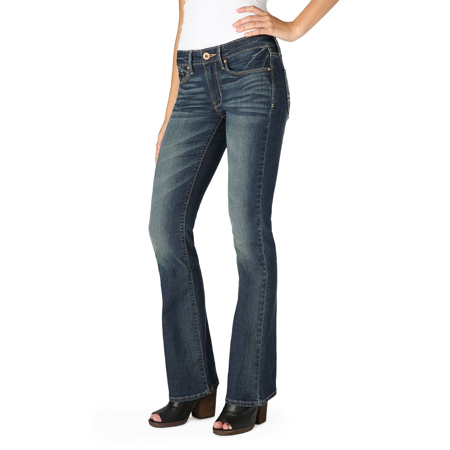 denizen curvy bootcut jeans