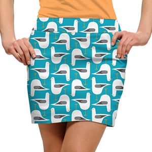 Women's Loudmouth Bird Print Golf Skort