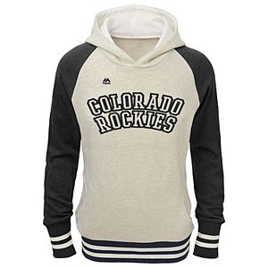 Girls 7-16 Majestic Colorado Rockies Good Ole Days Hoodie