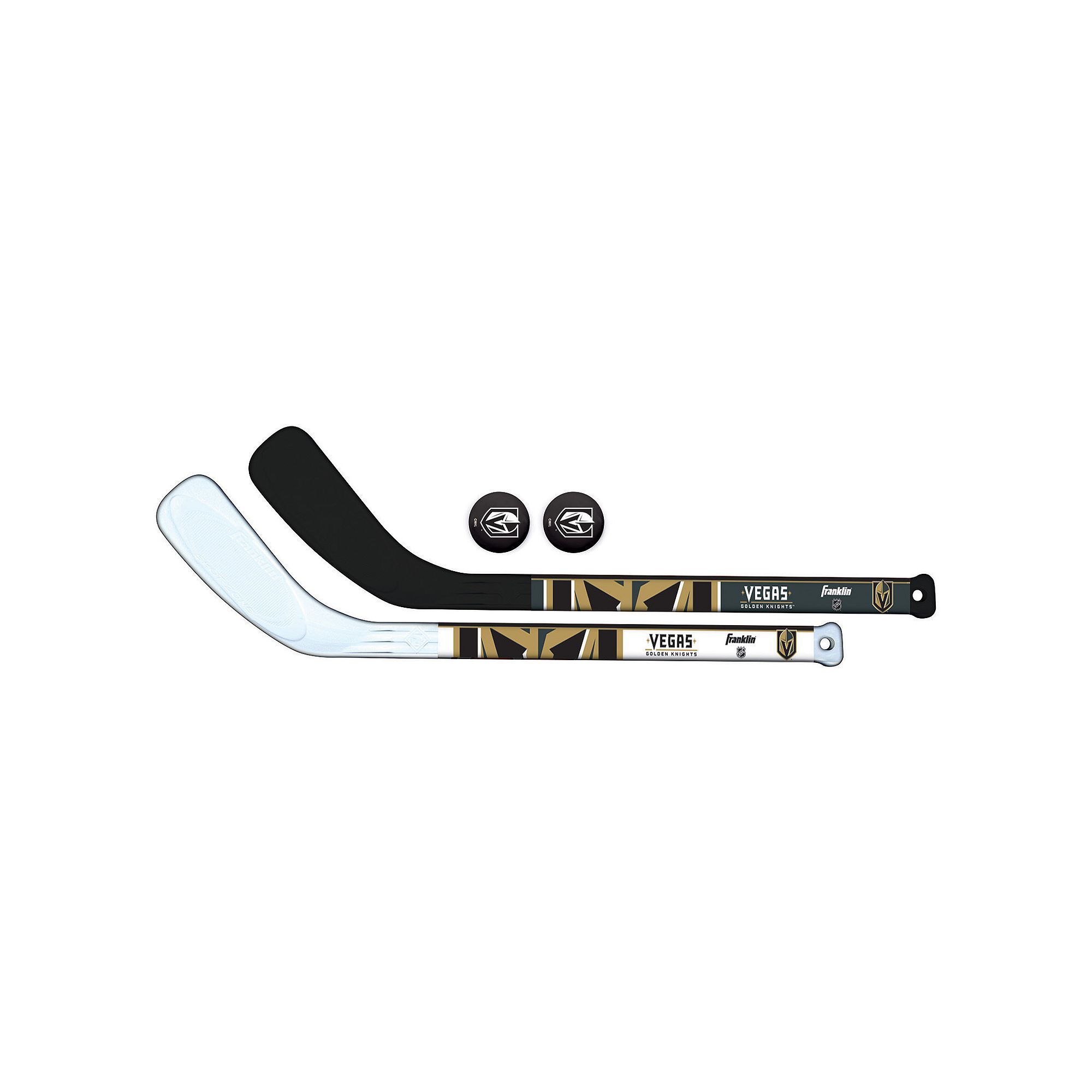 Franklin Sports Vegas Golden Knights Mini Hockey Player Set, Lvk Team