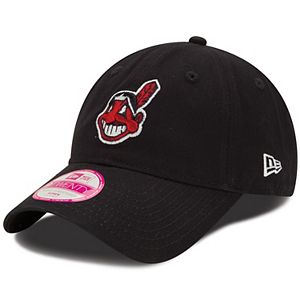 Women's New Era Cleveland Indians 9TWENTY Essential Adjustable Cap