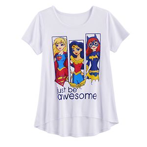 Girls 7-16 DC Comics Supergirl, Wonder Woman & Batgirl 