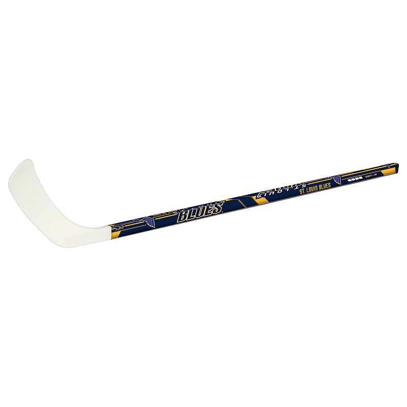 Franklin St. Louis Blues 48-inch Left Hand Street Hockey Stick, Multicolor
