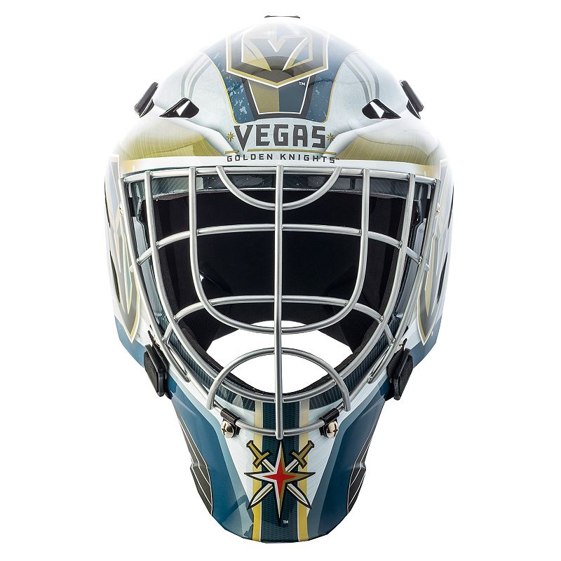 Youth Franklin Vegas Golden Knights Mini Hockey Goalie Collectible , Multic