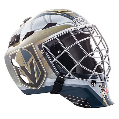 Youth Franklin Vegas Golden Knights Mini Hockey Goalie Collectible Face Mask