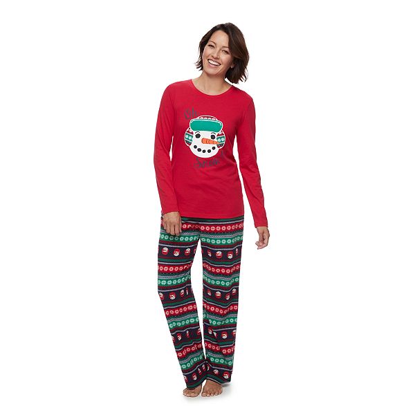 Kohls womens best sale winter pajamas