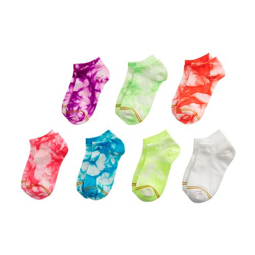 Girls 716 GOLDTOE® 7Pack Multi Liner Socks