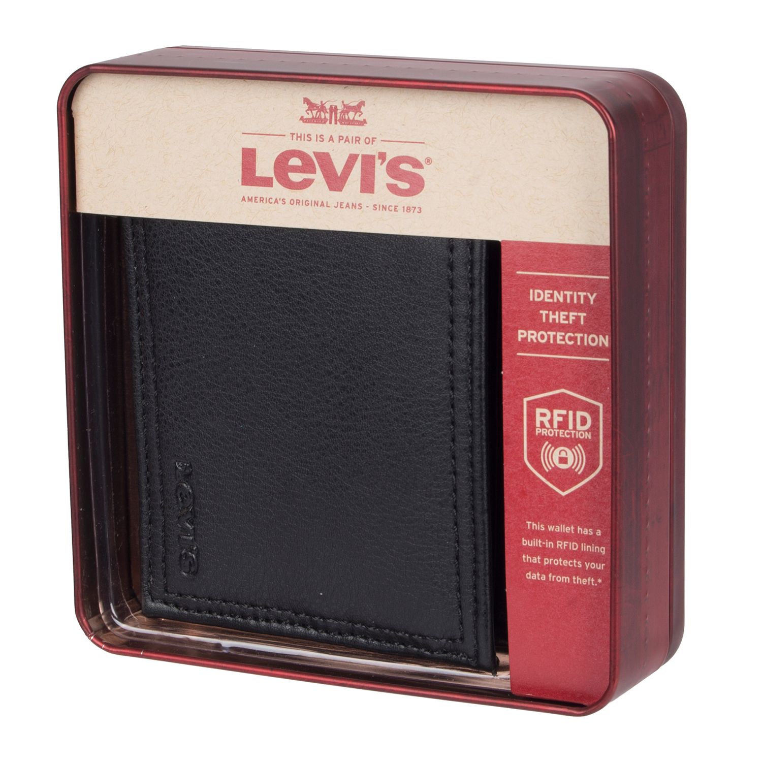 levis long wallet