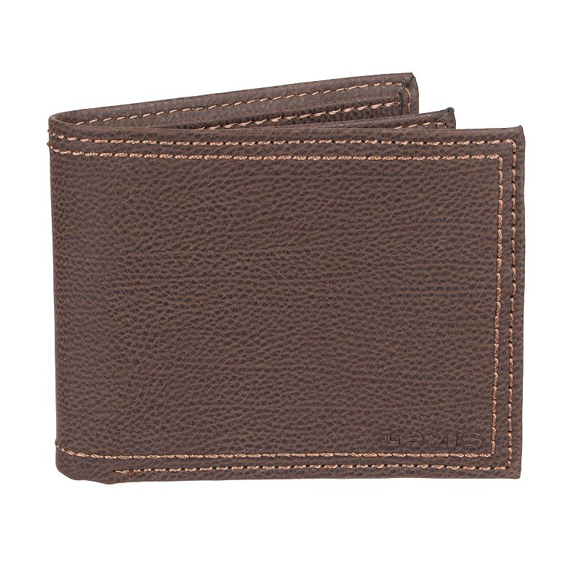 UPC 026217159676 product image for Men's Levi's RFID-Blocking Extra-Capacity Brown Slimfold Wallet | upcitemdb.com