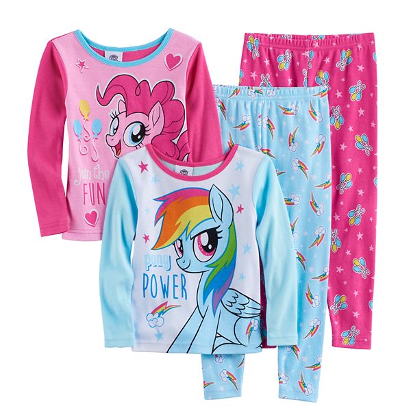 My little pony pajamas size online 5