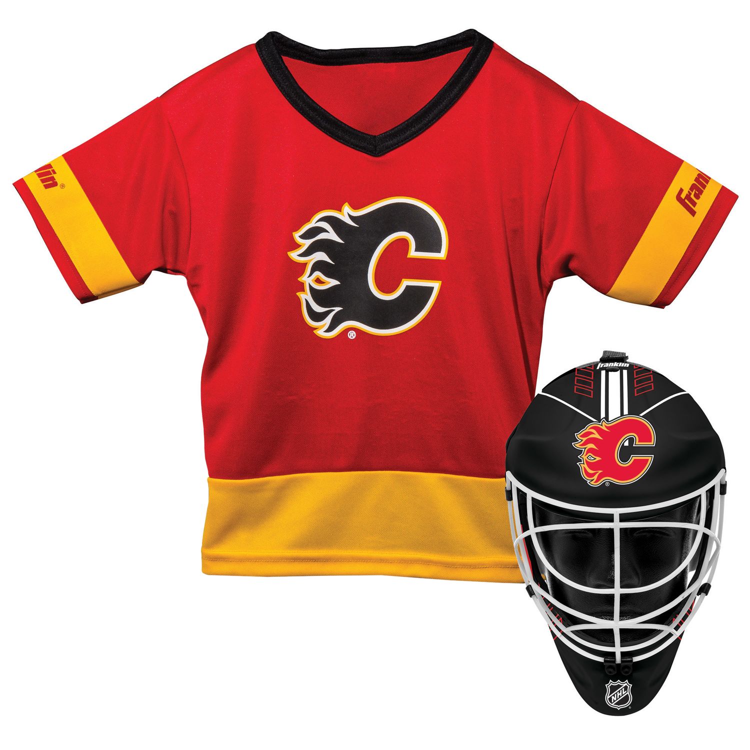 Calgary Flames Goalie Face Mask 