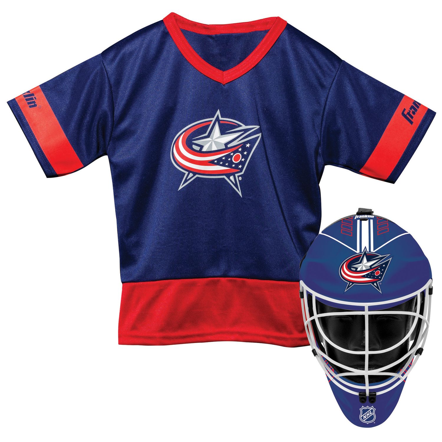 youth blue jackets jersey