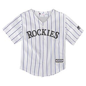 Baby Majestic Colorado Rockies Cool Base Replica Jersey