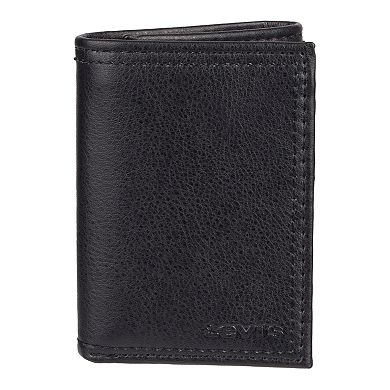 Men's Levi's RFID-Blocking Trifold Wallet with Zipper Closure