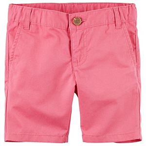 Girls 4-8 Carter's School Uniform Twill Shorts
