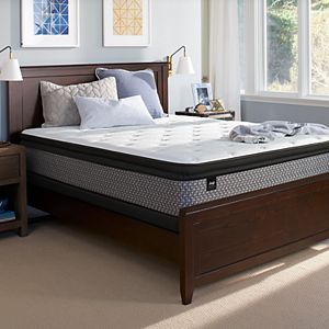 Sealy Essentials O'Neill Plush Pillow Top Mattress & Box Spring Set