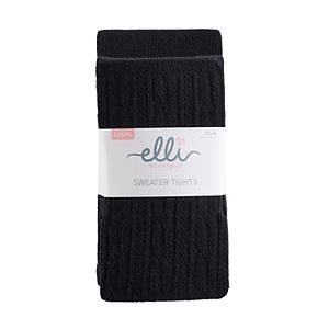 Girls 4-14 Elli by Capelli 2-pk. Cable Knit Sweater Tights