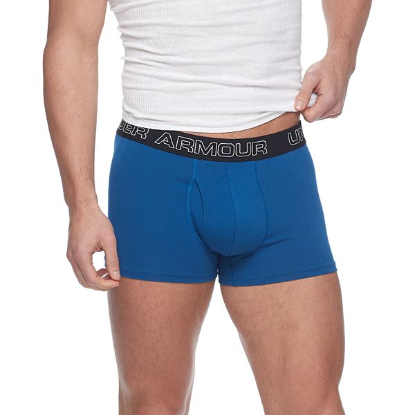 Under Armour 3 Cotton Boxers for Men 3-Pack
